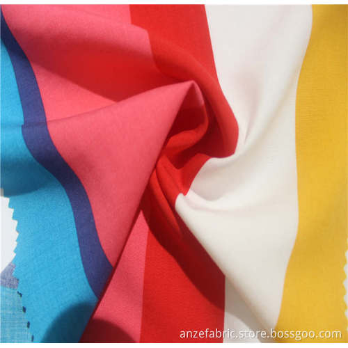 hotsale 100%rayon poplin printed fabric for clothing